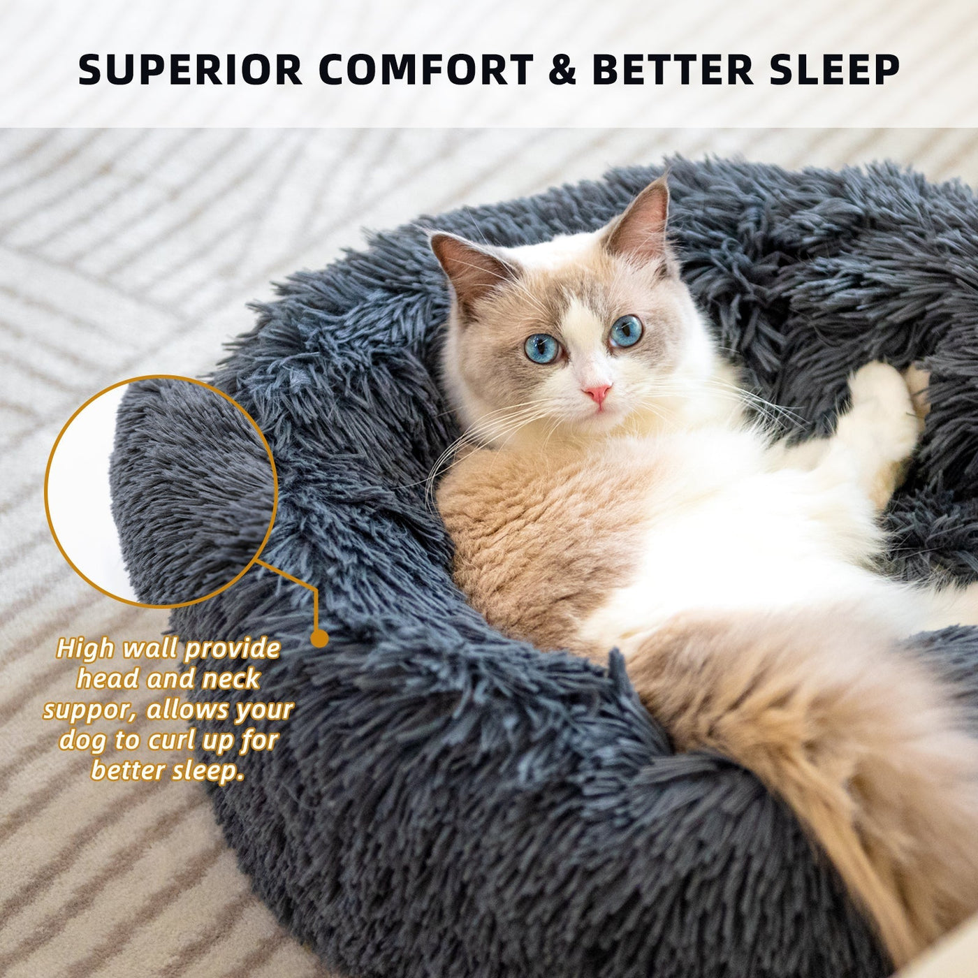 CozyPaw Haven™ Luxe Small Pet Sofa Bed